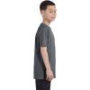 Gildan Unisex-Child Gildan Youth Heavy Cotton T-Shirt, Style G5000b, 2-Pack(Charcoal)