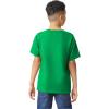 Gildan Unisex-Child Gildan Youth Heavy Cotton T-Shirt, Style G5000b, 2-Pack(Irish Green)