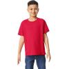 Gildan Unisex-Child Gildan Youth Heavy Cotton T-Shirt, Style G5000b, 2-Pack(Red)