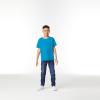 Gildan Unisex-Child Gildan Youth Heavy Cotton T-Shirt, Style G5000b, 2-Pack(Sapphire)