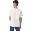 Gildan Unisex-Child Gildan Youth Heavy Cotton T-Shirt, Style G5000b, 2-Pack(White)