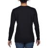 Gildan Women’s Heavy Cotton Long Sleeve T-Shirt, 2-Pack(Black)