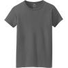 Gildan Women’s Heavy Cotton T-Shirt, Style G5000L, 2-Pack(Charcoal-red)