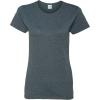Gildan Women’s Heavy Cotton T-Shirt, Style G5000L, 2-Pack(Dark Heather)