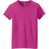 Gildan Women’s Heavy Cotton T-Shirt, Style G5000L, 2-Pack(Heliconia)