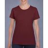 Gildan Women’s Heavy Cotton T-Shirt, Style G5000L, 2-Pack(Maroon)