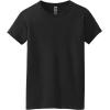 Gildan Women’s Heavy Cotton T-Shirt, Style G5000L, 2-Pack(Navy-black)