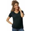 Gildan Women’s Heavy Cotton V-Neck T-Shirt, 2-Pack(Black)