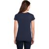 Gildan Women’s Heavy Cotton V-Neck T-Shirt, 2-Pack(Navy Blue-charcoal)