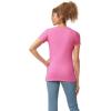 Gildan Womens Softstyle Cotton T-Shirt, Style G64000l, Multipack(Azalea (2-pack))