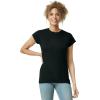 Gildan Womens Softstyle Cotton T-Shirt, Style G64000l, Multipack(Black (12-pack))