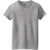 Gildan Womens Softstyle Cotton T-Shirt, Style G64000l, Multipack(Charcoal-sportgrey)