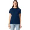 Gildan Womens Softstyle Cotton T-Shirt, Style G64000l, Multipack(Navy (2-pack))