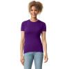 Gildan Womens Softstyle Cotton T-Shirt, Style G64000l, Multipack(Purple (2-pack))