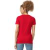 Gildan Womens Softstyle Cotton T-Shirt, Style G64000l, Multipack(Red (2-pack))