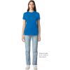 Gildan Womens Softstyle Cotton T-Shirt, Style G64000l, Multipack(Royal (2-pack))