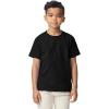 Gildan Youth DryBlend T-Shirt, Style G8000B, 2-Pack(Black)