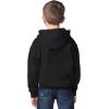 Gildan Youth Hoodie Sweatshirt, Style G18500B(Black)