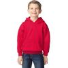 Gildan Youth Hoodie Sweatshirt, Style G18500B(Red)
