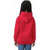 Gildan Youth Hoodie Sweatshirt, Style G18500B(Red)