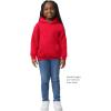 Gildan Youth Hoodie Sweatshirt, Style G18500B(Red)
