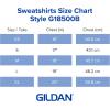 Gildan Youth Hoodie Sweatshirt, Style G18500B(Royal)