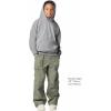 Gildan Youth Hoodie Sweatshirt, Style G18500B(Sport Grey)