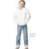 Gildan Youth Hoodie Sweatshirt, Style G18500B(White)