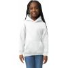 Gildan Youth Hoodie Sweatshirt, Style G18500B(White)