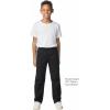 Gildan Youth Open Bottom Sweatpants, Style G18400B(Black)