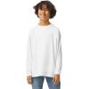 Gildan Youth Ultra Cotton Long Sleeve T-Shirt, Style G2400B, 2-Pack(White)