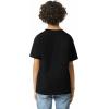 Gildan Youth Ultra Cotton T-Shirt, Style G2000B, Multipack(Black (12-pack))