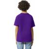 Gildan Youth Ultra Cotton T-Shirt, Style G2000B, Multipack(Purple (2-pack))