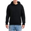 Gildan mens Adult Hoodie(Black)