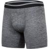 Gildan mens Performance Men’s Driftknit Modern Underwear, 2-packBoxer Briefs(Caviar Htr/Grey Violet Htr (Boxer Brief))