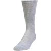 Gildan mens Polyester Half Cushion Crew Socks, 12-pairs(Grey)