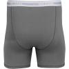 Gildan mens Underwear Boxer Briefs, Multipack(Charcoal/Navy/Sport Grey/Military Stripe/Charcoal (5-pack  Classic Length))