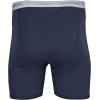 Gildan mens Underwear Boxer Briefs, Multipack(Navy/Heather Navy/Sport Grey/Dot/Navy (5-pack  Classic Length))