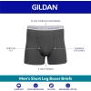 Gildan mens Underwear Boxer Briefs, Multipack(Navy/Heather Navy/Sport Grey/Dot/Navy (5-pack  Shorter Length))