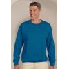 Gildan unisex-adult Fleece Crewneck Sweatshirt, Style G18000, Multipack(Antique Sapphire (1-pack))
