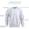 Gildan unisex-adult Fleece Crewneck Sweatshirt, Style G18000, Multipack(Ash (36-pack))