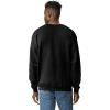 Gildan unisex-adult Fleece Crewneck Sweatshirt, Style G18000, Multipack(Black (1-pack))