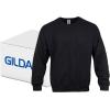 Gildan unisex-adult Fleece Crewneck Sweatshirt, Style G18000, Multipack(Black (36-pack))