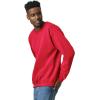 Gildan unisex-adult Fleece Crewneck Sweatshirt, Style G18000, Multipack(Red (1-pack))