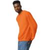 Gildan unisex-adult Fleece Crewneck Sweatshirt, Style G18000, Multipack(Safety Orange (1-pack))