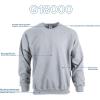 Gildan unisex-adult Fleece Crewneck Sweatshirt, Style G18000, Multipack(Sport Grey (36-pack))