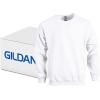 Gildan unisex-adult Fleece Crewneck Sweatshirt, Style G18000, Multipack(White (36-pack))