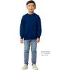 Gildan unisex-child Fleece Crewneck Sweatshirt, Style G18000b(Navy)