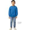 Gildan unisex-child Fleece Crewneck Sweatshirt, Style G18000b(Royal)
