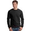 Cotton 6 oz. Long-Sleeve T-Shirt (G240)(Black)